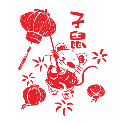 2020,鼠年,新年快乐