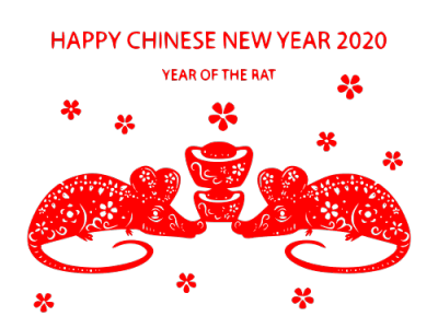 2020,鼠年,新年快乐