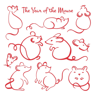 2020,鼠年,新年快乐