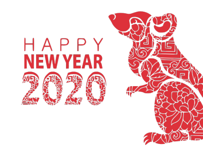 2020,鼠年,新年快乐